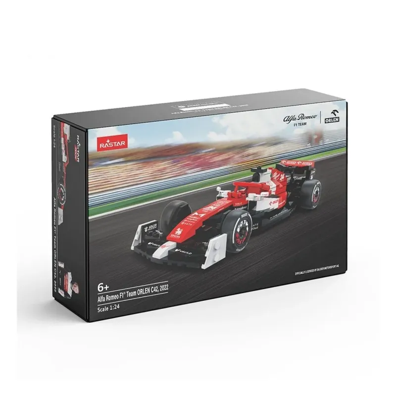 MAȘINUȚĂ CONSTRUIBILA ALFA ROMEO F1 TEAM ORLEN C42 2022 SCARA 1 LA 24