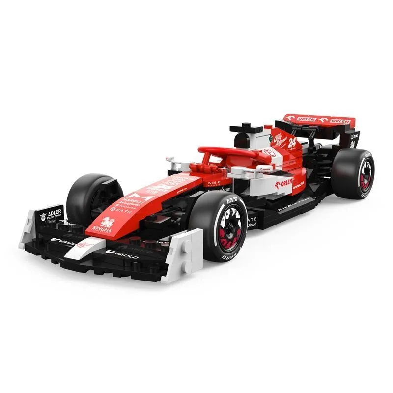 MAȘINUȚĂ CONSTRUIBILA ALFA ROMEO F1 TEAM ORLEN C42 2022 SCARA 1 LA 24