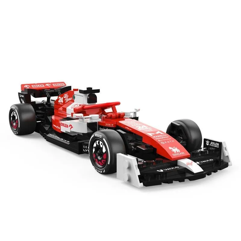 MAȘINUȚĂ CONSTRUIBILA ALFA ROMEO F1 TEAM ORLEN C42 2022 SCARA 1 LA 24