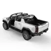 MAȘINĂ CU TELECOMANDĂ GMC HUMMER EV ALB SCARA 1 LA 16