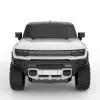 MAȘINĂ CU TELECOMANDĂ HUMMER EV ALB CU SCARA 1 LA 24