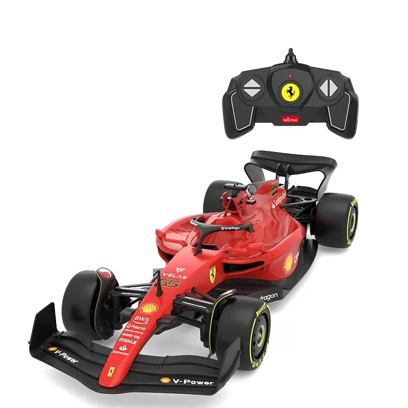 MAȘINĂ CU TELECOMANDĂ FERRARI F1 75 SCARA 1 LA 18