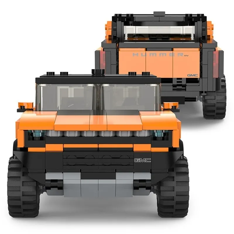 MAȘINUȚĂ CONSTRUIBILA HUMMER EV SCARA 1 LA 30