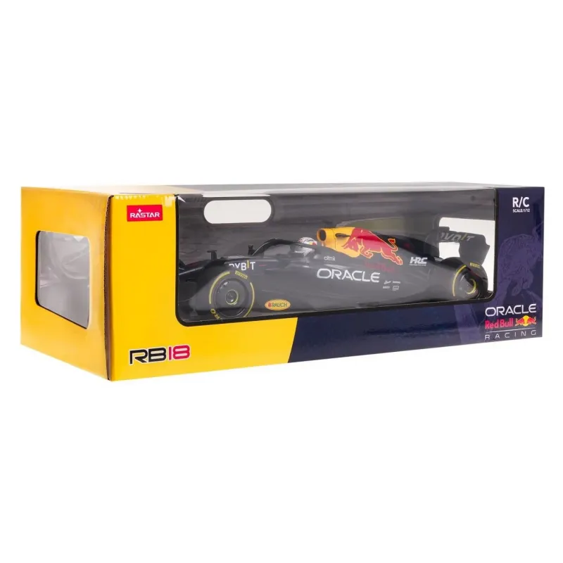MAȘINĂ CU TELECOMANDĂ ORACLE RED BULL RACING RB18 SCARA 1 LA 12