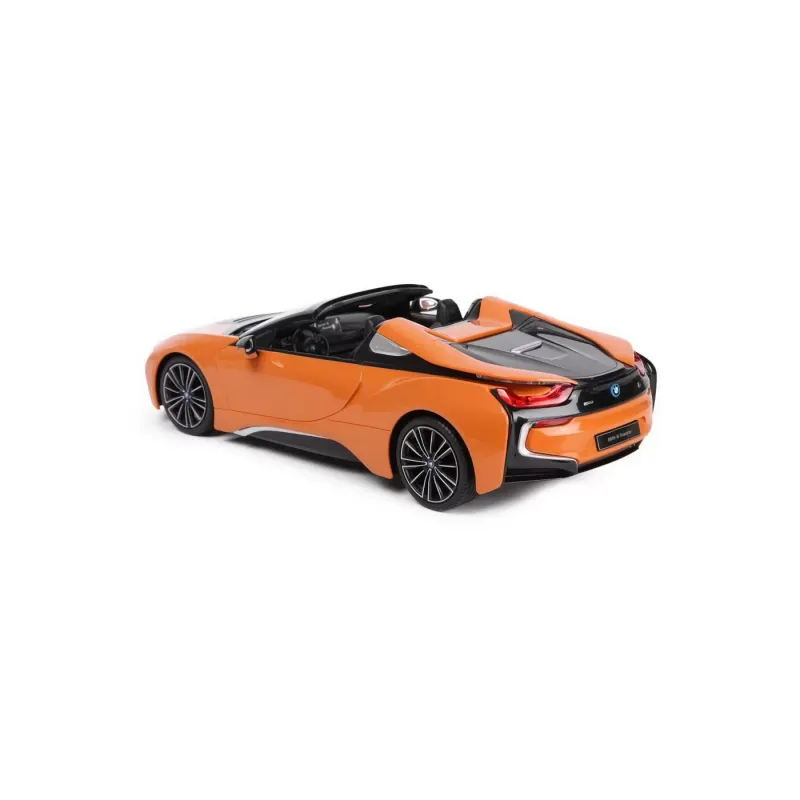MAȘINĂ CU TELECOMANDĂ BMW I8 PORTOCALIE SCARA 1 LA 12