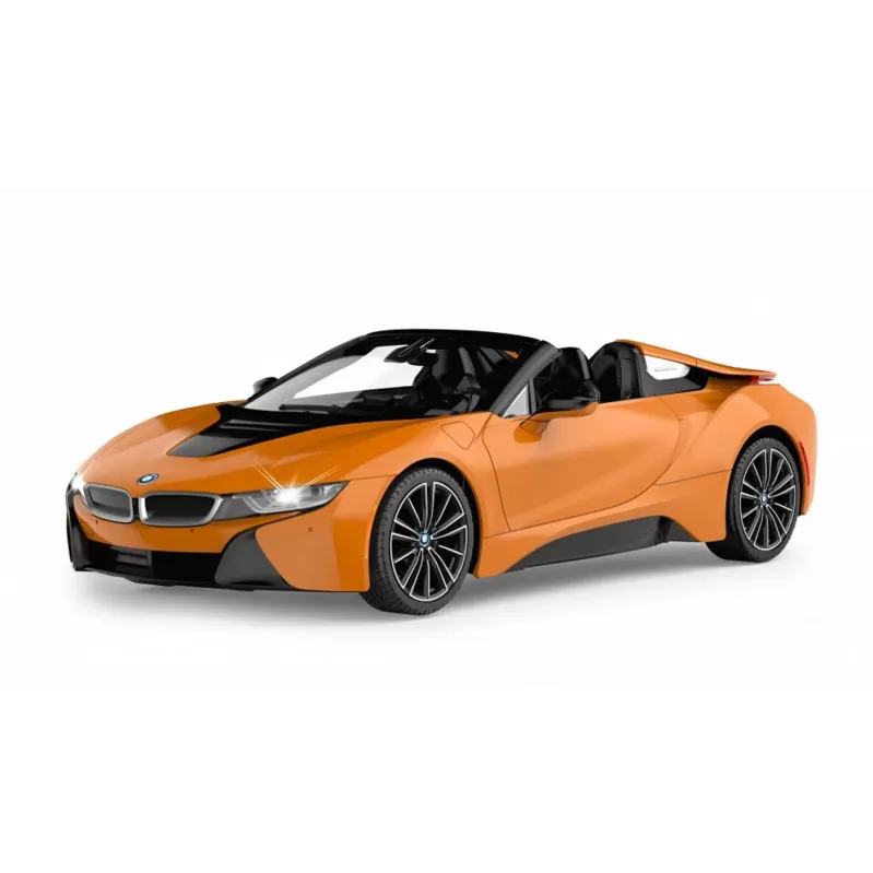 MAȘINĂ CU TELECOMANDĂ BMW I8 PORTOCALIE SCARA 1 LA 12