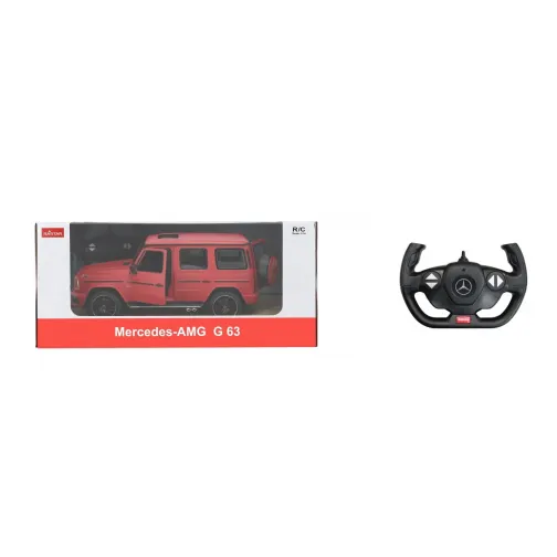 MAȘINĂ CU TELECOMANDĂ MERCEDES-BENZ G63 ROSU SCARA 1 LA 14