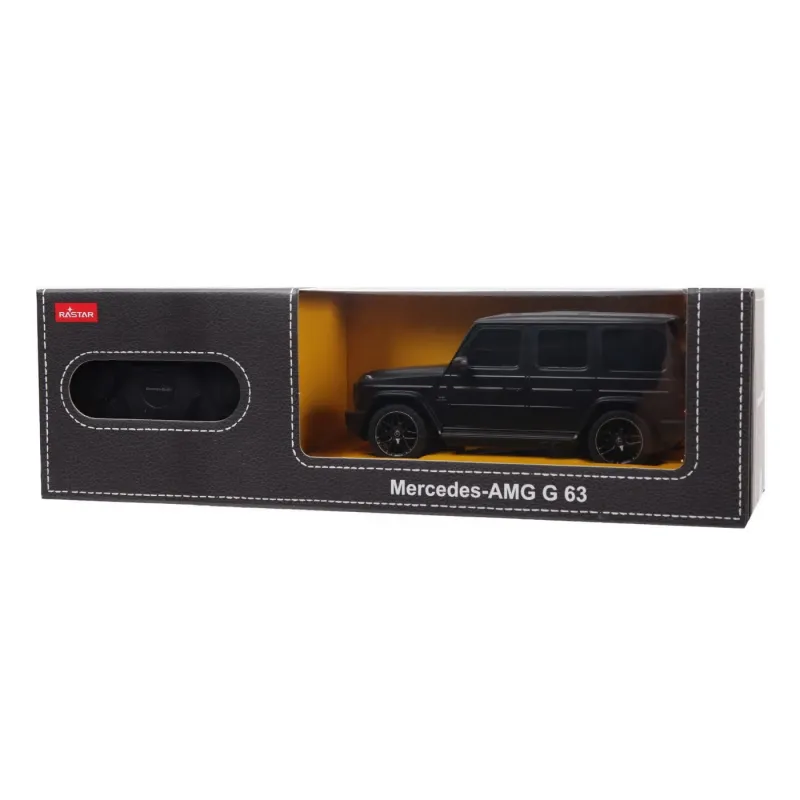 MAȘINĂ CU TELECOMANDĂ MERCEDES-BENZ G63 NEGRU SCARA 1 LA 24