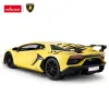 MAȘINĂ CU TELECOMANDĂ LAMORGHINI AVENTADOR SVJ GALBEN SCARA 1 LA 14