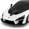 MAȘINĂ CU TELECOMANDĂ MCLAREN SENNA ALB CU SCARA 1 LA 18