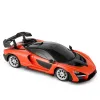 MAȘINĂ CU TELECOMANDĂ MCLAREN SENNA PORTOCALIU CU SCARA 1 LA 24