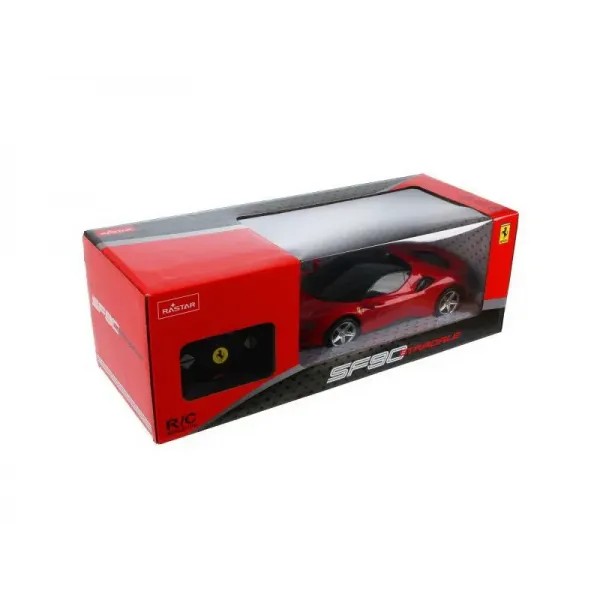 MAȘINĂ CU TELECOMANDĂ FERRARI SF90 STRADALE SCARA 1 LA 24