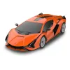 MAȘINĂ CU TELECOMANDĂ LAMBORGHINI SIAN PORTOCALIU CU SCARA 1 LA 24