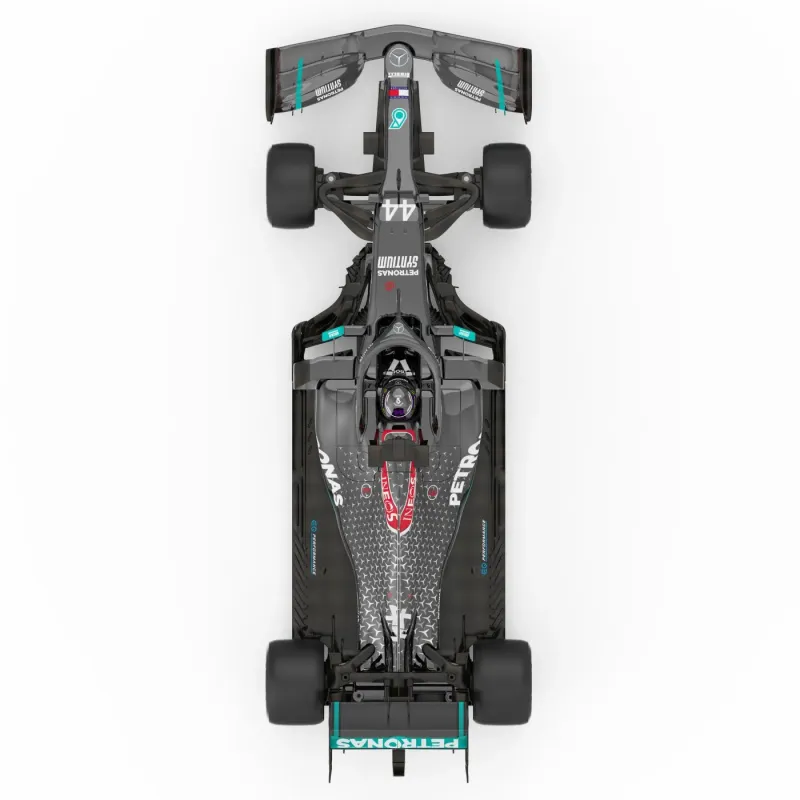 MAȘINĂ CU TELECOMANDĂ MERCEDES-AMG F1 W11 EQ PERFORMANCE SCARA 1 LA 12