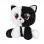 PLUS PISICĂ NEGRU CU ALB 25CM