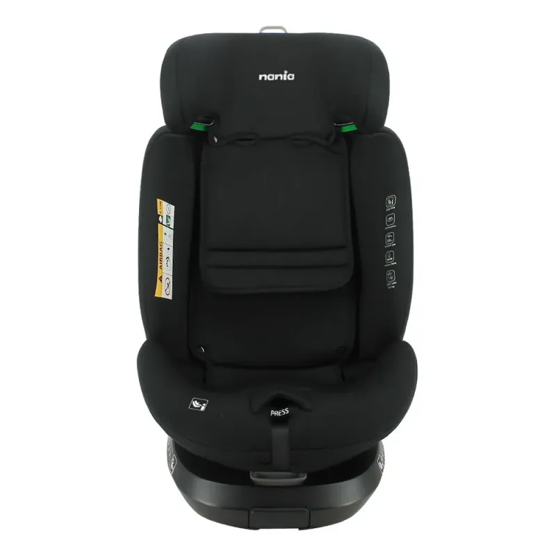 SCAUN AUTO NANIA SPIRIT, 40-150 CM, BLACK
