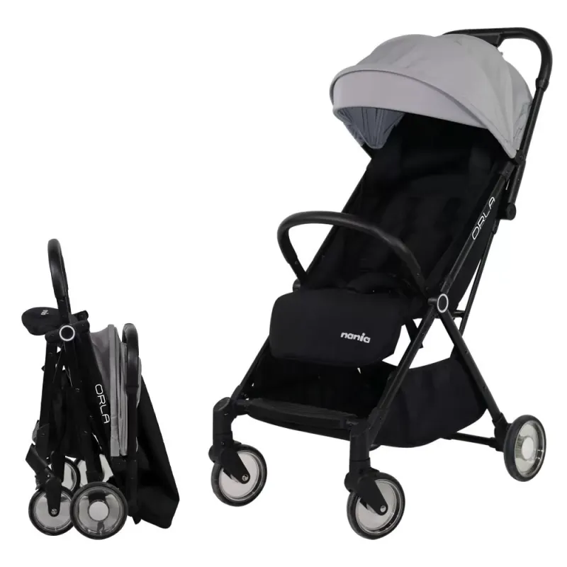 CĂRUCIOR SPORT NANIA, ORLA, GREY/BLACK