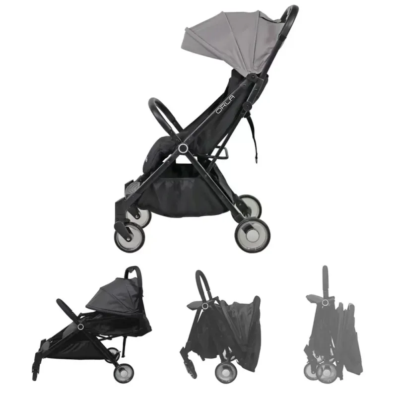 CĂRUCIOR SPORT NANIA, ORLA, GREY/BLACK