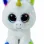 PLUS TY 24CM BOOS PIXY UNICORN ALB
