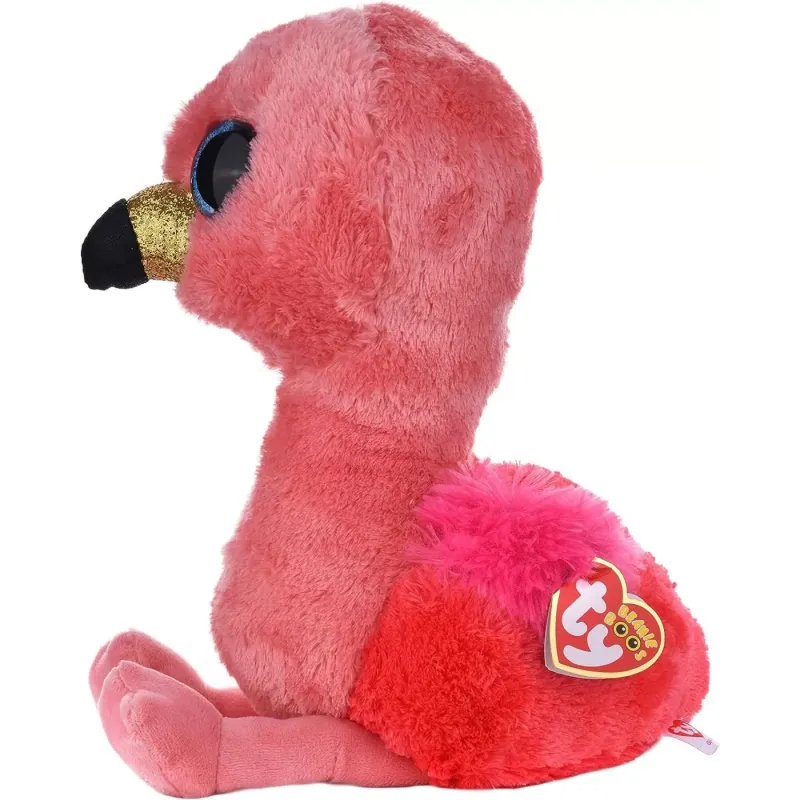 PLUS TY 24CM BOOS FLAMINGO ROZ