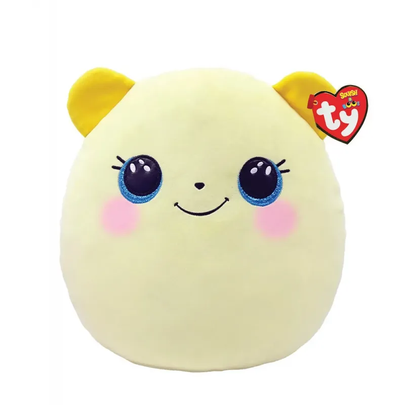 PLUS TY SQUISH BEANIES URSULETUL BUTTERCUP GALBEN 22CM