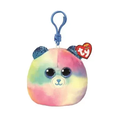 PLUS BRELOC TY 8.5CM SQUISHY BEANIES HOPE URSULETUL PASTEL