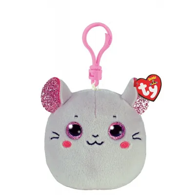 PLUS BRELOC TY 8.5CM SQUISHY BEANIES SORICEL CATNIP