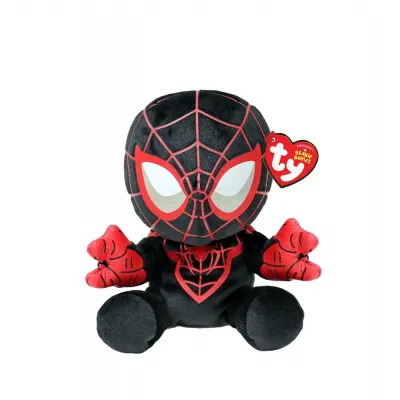 PLUS TY 15CM BEANIE BABIES SOFT MARVEL MILES MORALES SPIDERMAN