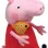 PLUS TY 38CM BEANIE BABIES PEPPA PIG PEPPA