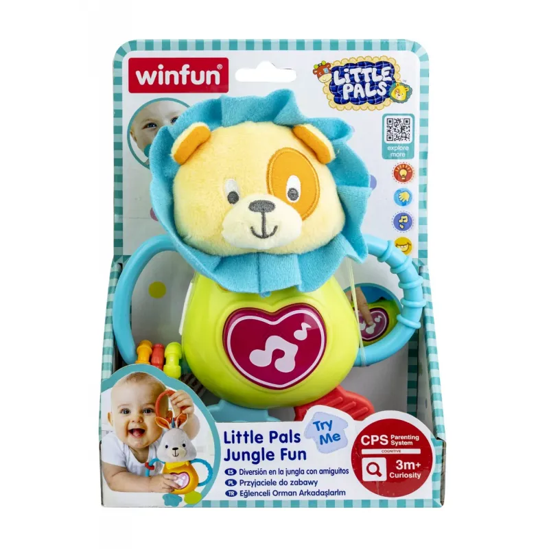 WINFUN ZORNĂITOARE LEU CU SUNETE ȘI LUMINI