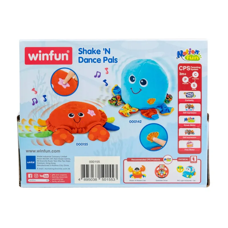WINFUN JUCĂRIE CRABUL DANSATOR