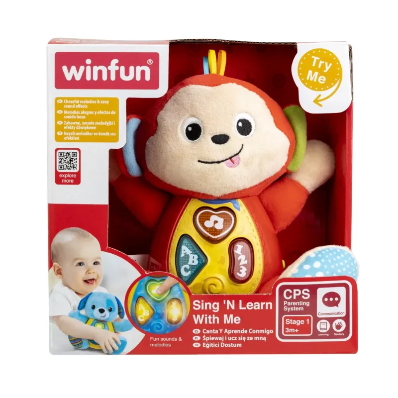WINFUN CANTA ȘI INVATA CU MAIMUTICA