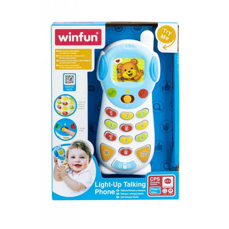 WINFUN TELEFON CU SUNETE ȘI LUMINI