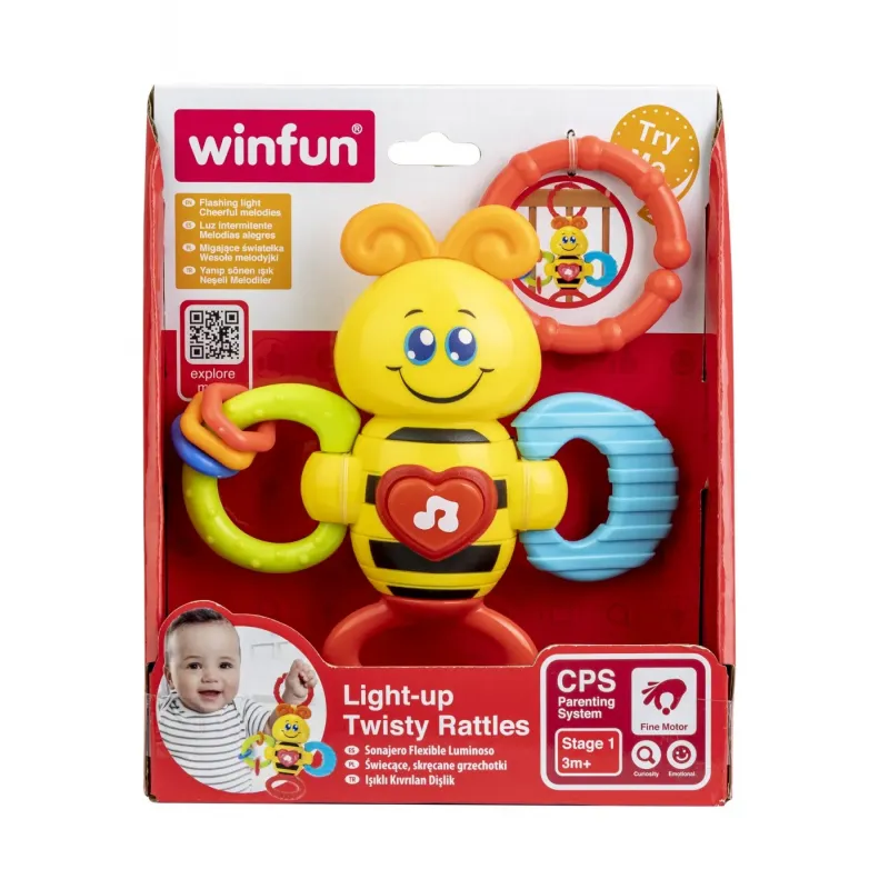 WINFUN ZORNĂITOARE ALBINUTA CU SUNETE ȘI LUMINI