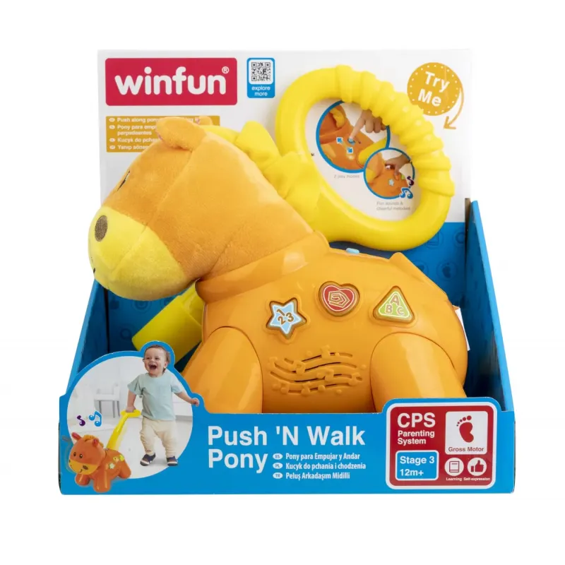 WINFUN JUCĂRIE DE IMPINS PONEI