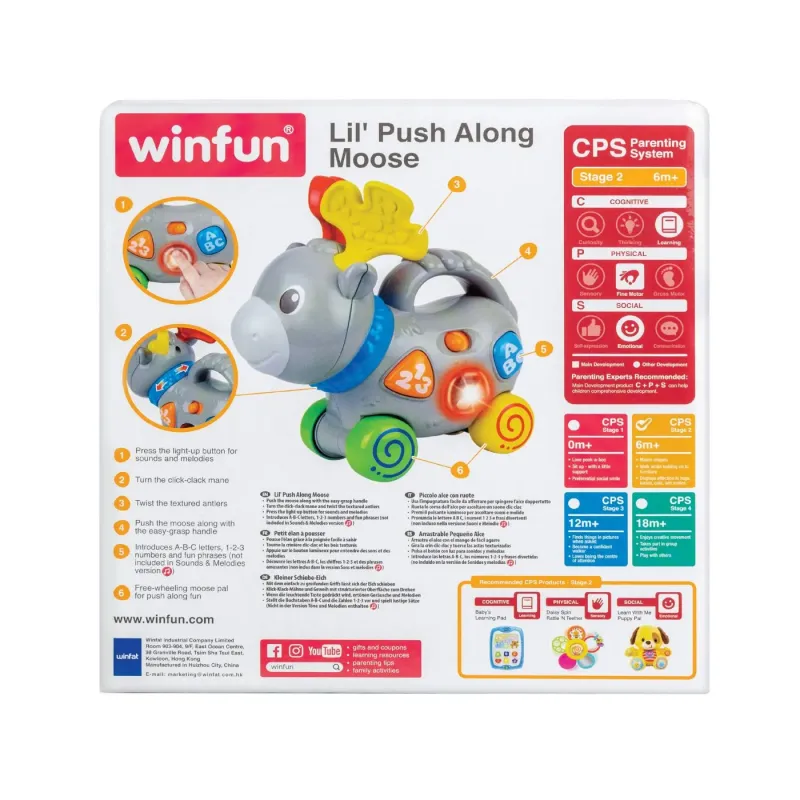 WINFUN JUCĂRIE DE IMPINS ELAN