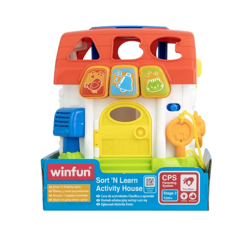 WINFUN CASUTA CU ACTIVITĂȚI