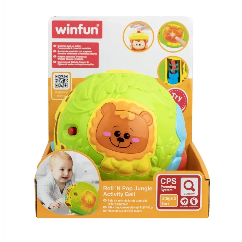 WINFUN MINGIUTA CU ACTIVITĂȚI ANIMALELE JUNGLEI