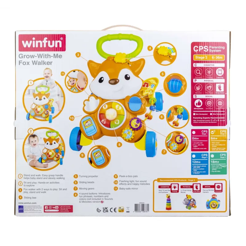 WINFUN ANTEMERGATOR VULPE CU LUMINI ȘI SUNETE