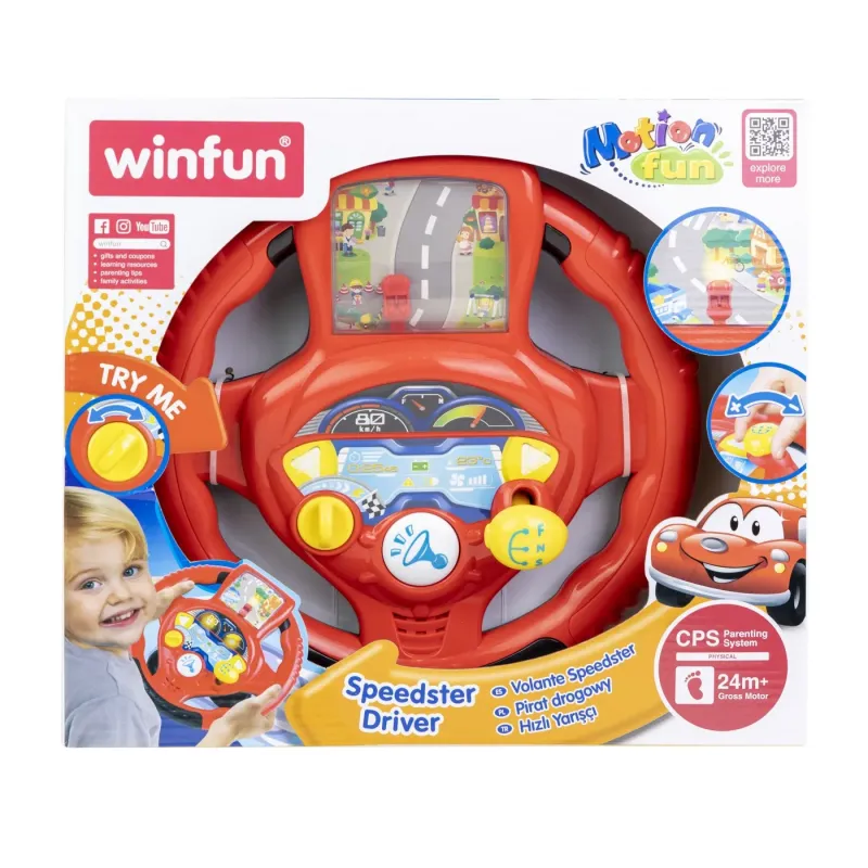 WINFUN VOLAN CU SUNETE ȘI LUMINI