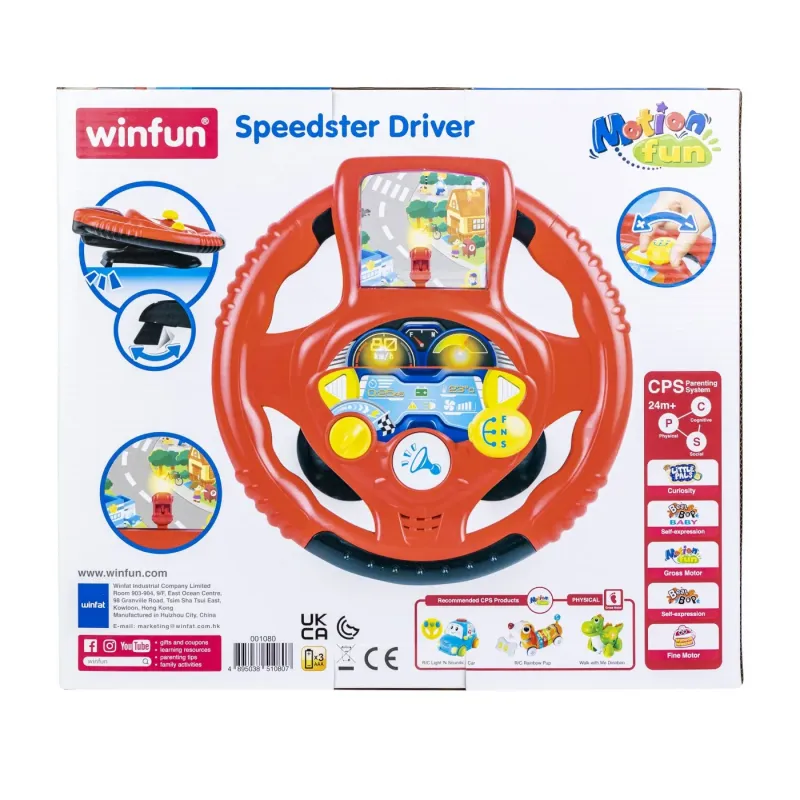 WINFUN VOLAN CU SUNETE ȘI LUMINI