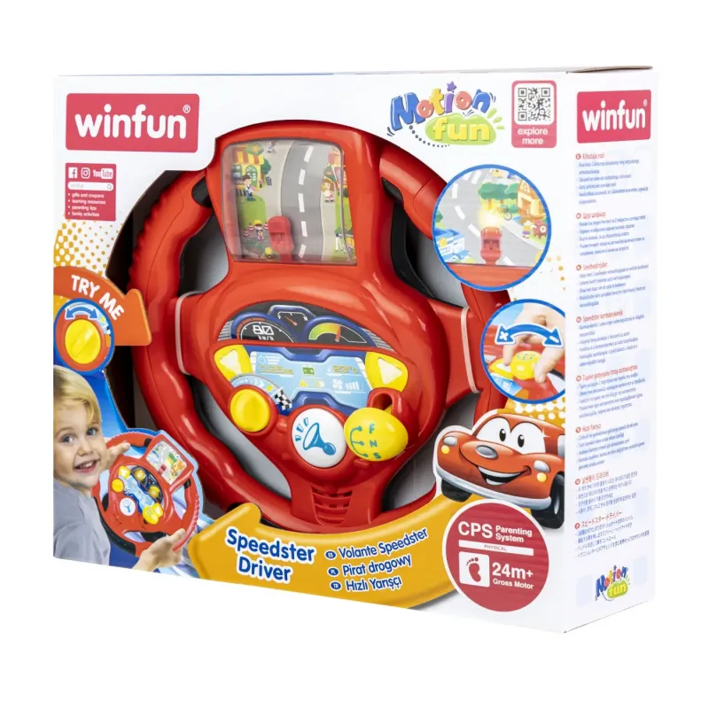 WINFUN VOLAN CU SUNETE ȘI LUMINI