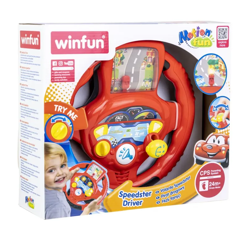 WINFUN VOLAN CU SUNETE ȘI LUMINI