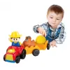 WINFUN TRACTORAS CU REMORCA ȘI FIGURINĂ FERMIER