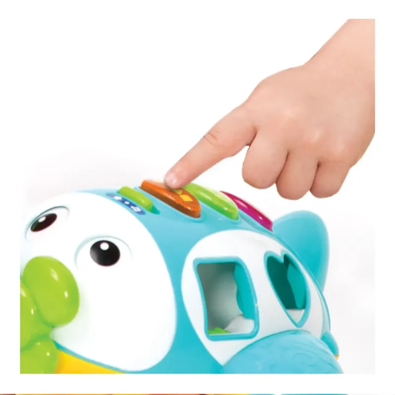 WINFUN JUCĂRIE DE TRAS AVION CU ACTIVITĂȚI