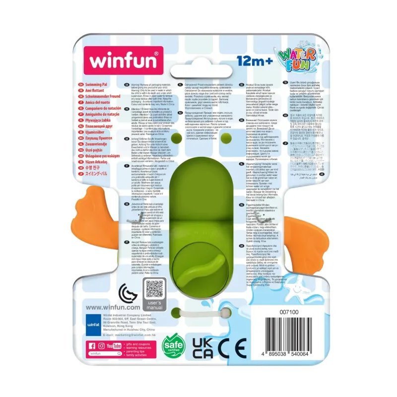 WINFUN JUCĂRIE DE BAIE BROSCUTA INOTATOARE