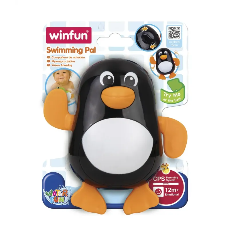 WINFUN JUCĂRIE DE BAIE PINGUINUL INOTATOR
