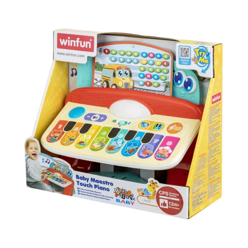 WINFUN PIAN CU SUNETE ȘI LUMINI CU 8 TASTE