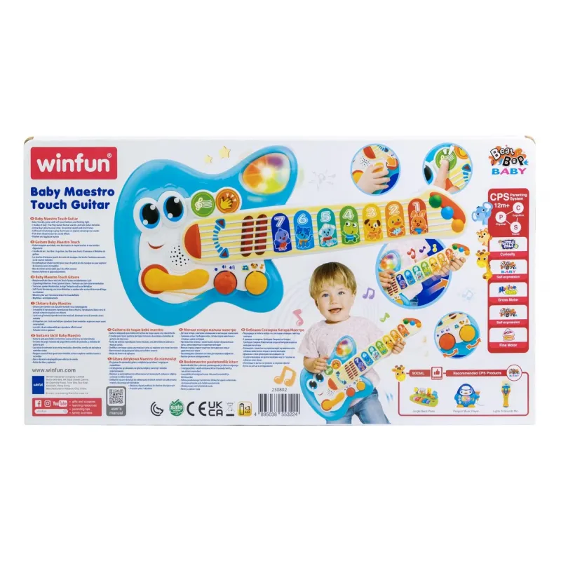 WINFUN CHITARA CU SUNETE ȘI LUMINI