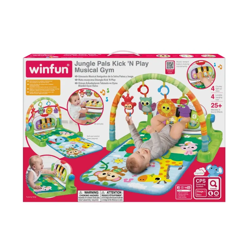 WINFUN CENTRU DE ACTIVITĂȚI MUZICĂL PRIETENII DIN JUNGLA